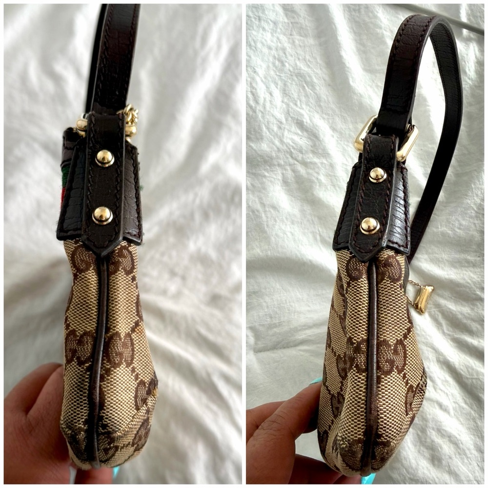 👑✅PRICE FIRM✅ AUTHENTIC Gucci Mini Web Charm Bag - Picture 4 of 16